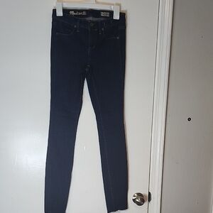 Madewell Skinny Jeans - Deep Indigo